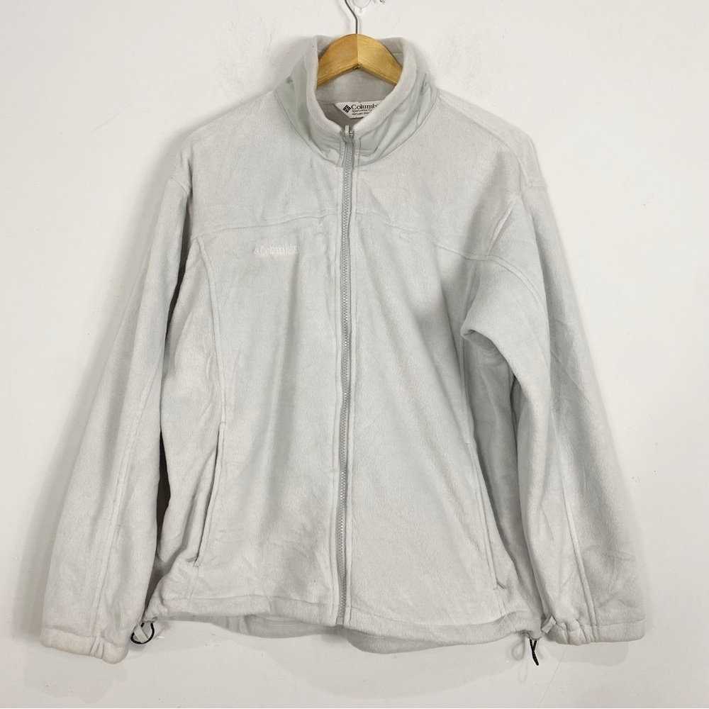 COLUMBIA Challenge Series Core Fleece Jacket 
Light Gray XL